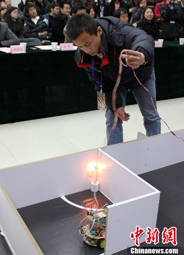 参赛者在比赛中。 参赛者在比赛中。